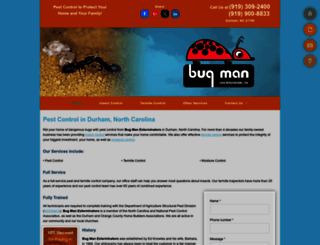bugmanexterminators.com screenshot