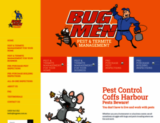 bugmen.com.au screenshot
