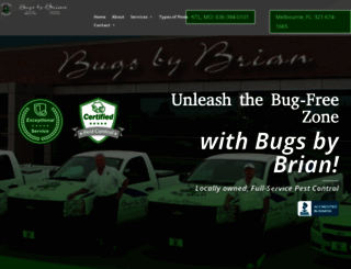 bugsbybrian.com screenshot