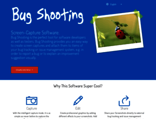bugshooting.com screenshot