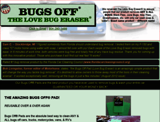 bugsoffpads.com screenshot
