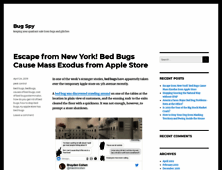 bugspy.net screenshot