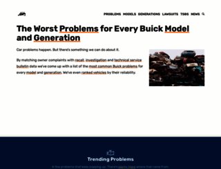 buickproblems.com screenshot