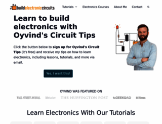 build-electronic-circuits.com screenshot
