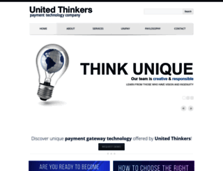 build.unitedthinkers.com screenshot