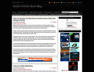 buildanichestoreblog.blogspot.com screenshot