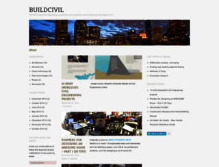 buildcivil.wordpress.com screenshot