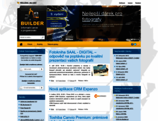 builder.cz screenshot