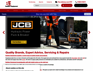 builders-equipment.co.uk screenshot