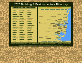 building-inspectors.net.au screenshot