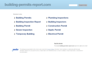 building-permits-report.com screenshot