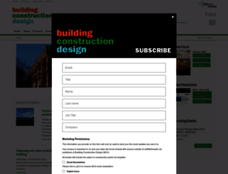 buildingconstructiondesign.co.uk screenshot