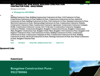 buildingcontractorpune.blogspot.com screenshot