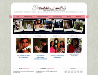 buildingfamiliesinc.com screenshot