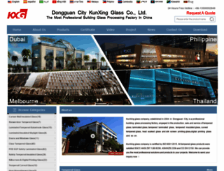 buildingglassfactory.com screenshot