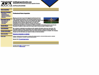 buildinginspectionohio.com screenshot