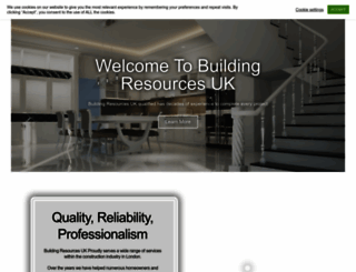 buildingresources.co.uk screenshot