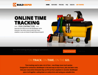 buildkeeper.com screenshot