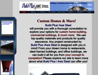 buildplusawesteel.com screenshot
