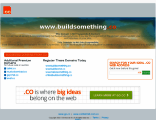 buildsomething.co screenshot