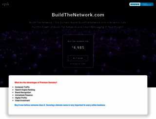 buildthenetwork.com screenshot