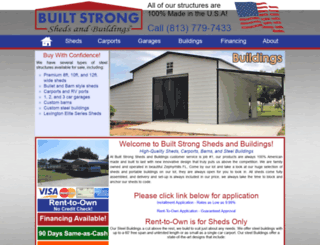 builtstrongbuildings.com screenshot