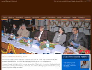bujhansi.net.in screenshot