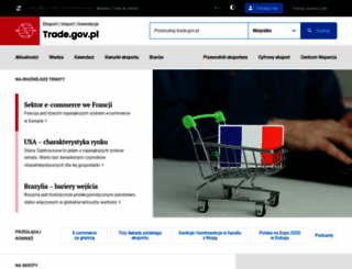bukareszt.trade.gov.pl screenshot