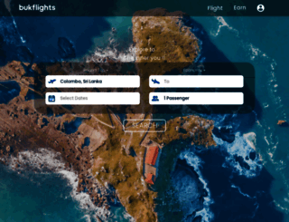 bukflights.com screenshot