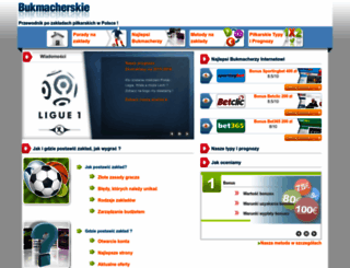 bukmacherskie.eu screenshot