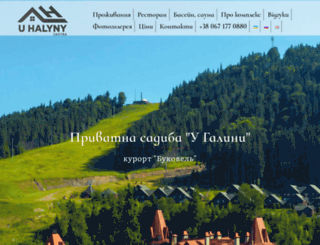 bukovel-galyna.com.ua screenshot