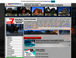 bukowinatatrzanska.pl screenshot