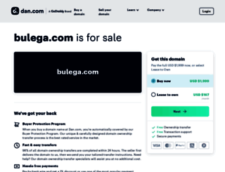 bulega.com screenshot