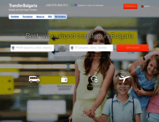 bulgaria-airport-transfers.com screenshot