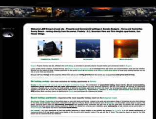 bulgariapropertyrentals.com screenshot