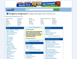 bulgariatengerpart.lapozz.hu screenshot