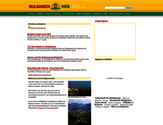 bulgarien-web.de screenshot