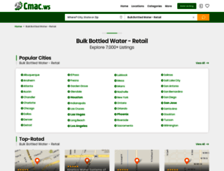 bulk-bottled-water-dealers.cmac.ws screenshot