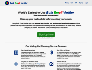 bulk-email-verifier.biz screenshot