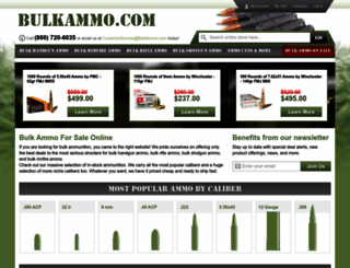 bulkammo.com screenshot