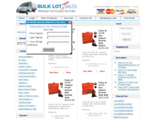 bulklotsales.com screenshot