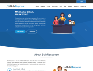 bulkresponse.com screenshot