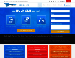bulksmsdelhiindia.com screenshot