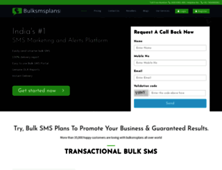 bulksmsplans.com screenshot