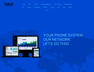 bulkvs.com screenshot