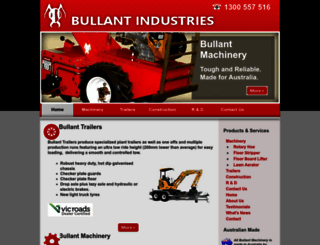 bullantindustries.com.au screenshot