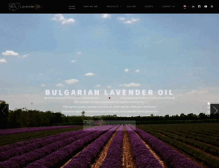 bullavenderoil.com screenshot