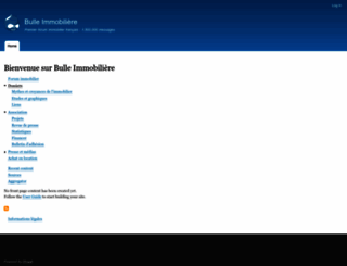 bulle-immobiliere.org screenshot