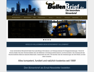 bullenbrief.de screenshot