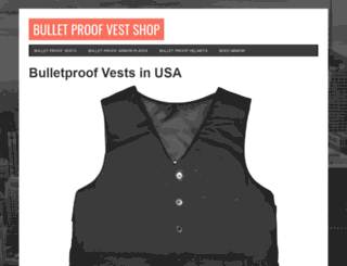 bullet-proof-vest-shop.com screenshot